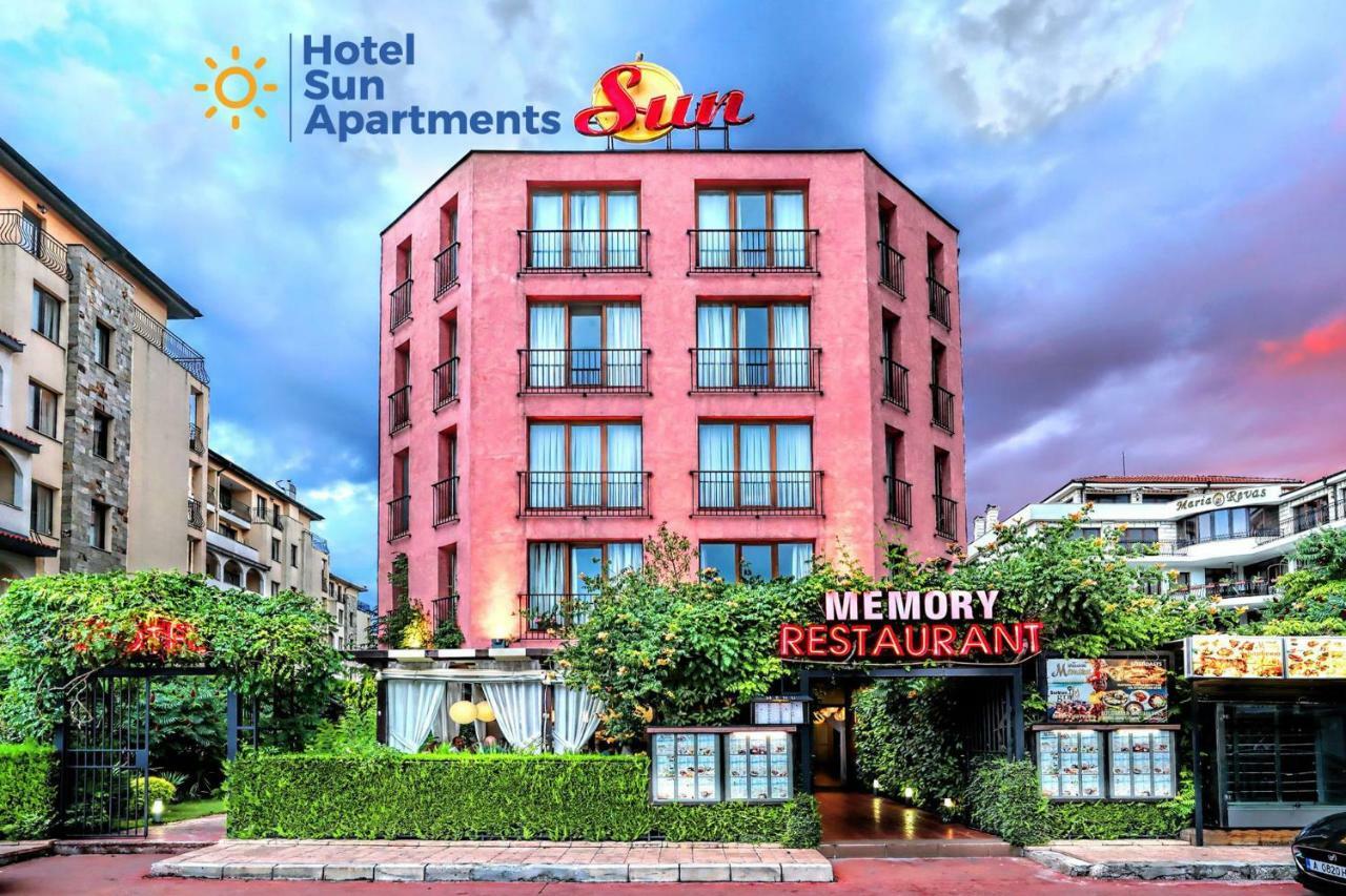 Hotel Sun Apartments Sunny Beach Exterior foto